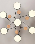Lampe de plafond moderne à multiples lumières