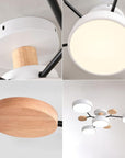 Lampe de plafond moderne à multiples lumières