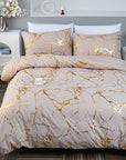 Komplet 3 Narzut Inspirowanych Marmurem
