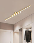 Minimalistyczna liniowa lampa sufitowa LED