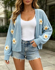 Cárdigan de punto oversize para mujer – Suave y colorido