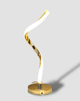 Lampada da Tavolo a Spirale a LED Moderna e Contemporanea