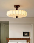 Japanese-Inspired Sculptural Ceiling Lamp