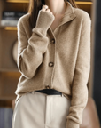 Women's button-up cardigan – Soft and easy to wear