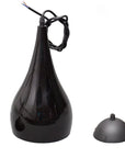 Odolná venkovní závěsná lampa ve tvaru dýně
