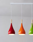 Odolná venkovní závěsná lampa ve tvaru dýně