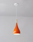 Odolná venkovní závěsná lampa ve tvaru dýně