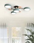 Lampe de plafond moderne à multiples lumières