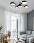 Lampe de plafond moderne à multiples lumières