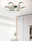 Lampe de plafond moderne à multiples lumières