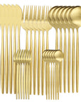 Elegante Set di Posate in Acciaio Inossidabile