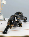 Escultura Jaguar Elegante