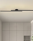 Minimalistyczna liniowa lampa sufitowa LED