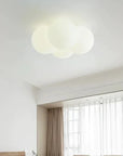 Minimalistická stropná lampa LED v tvare oblaku