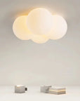Minimalistická stropná lampa LED v tvare oblaku
