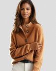 Women's button-up cardigan – Soft and easy to wear