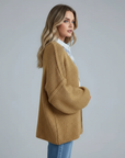 Dámský oversize pletený kardigan – Měkký a uvolněný