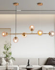 Ceiling Lamp with Glass Spheres