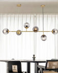 Ceiling Lamp with Glass Spheres