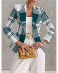 Blazer de mujer azul marino con lunares blancos – Estilo chic, elegante y desenfadado