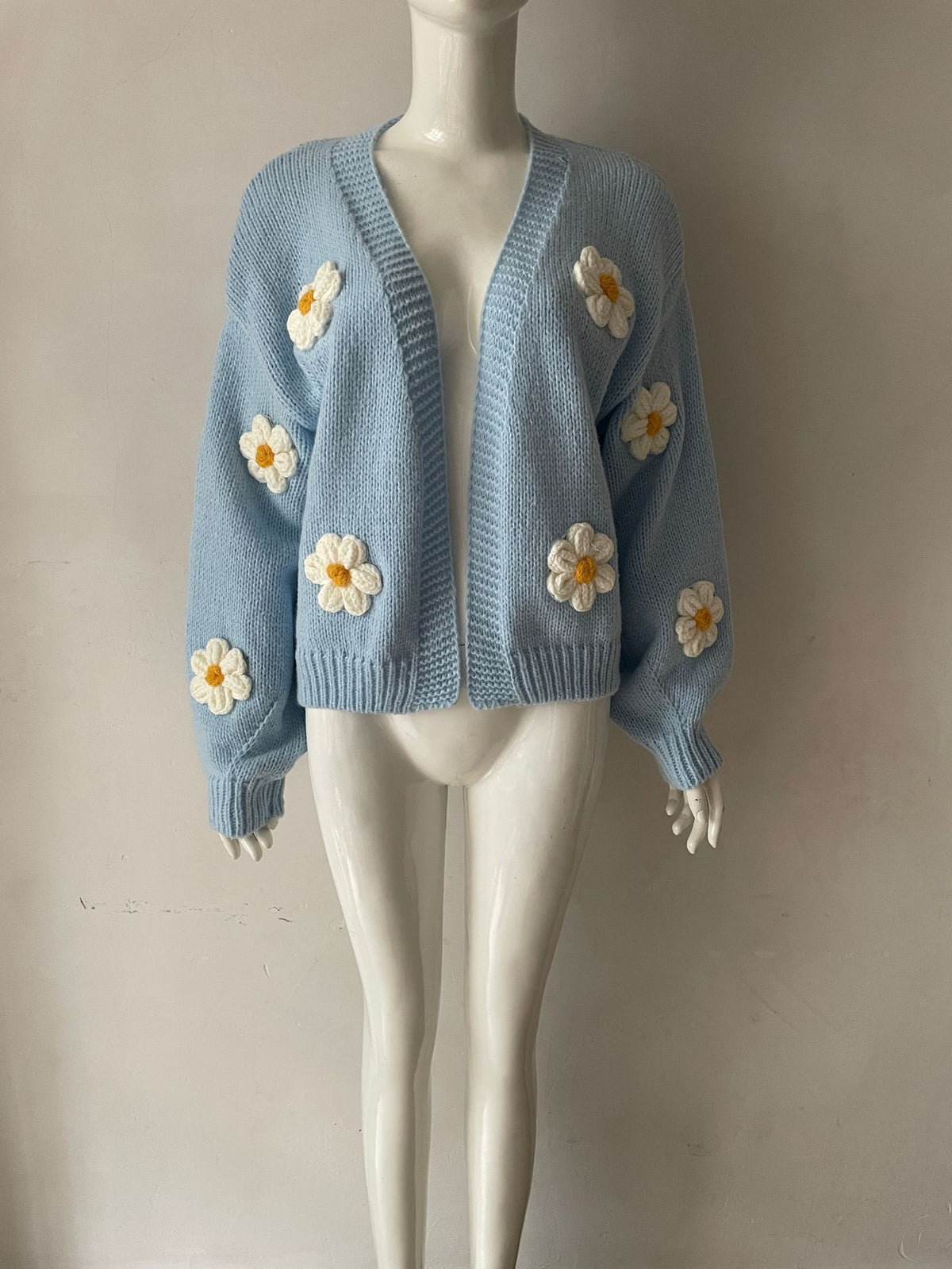 Cárdigan de punto oversize para mujer – Suave y colorido