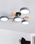 Lampe de plafond moderne à multiples lumières