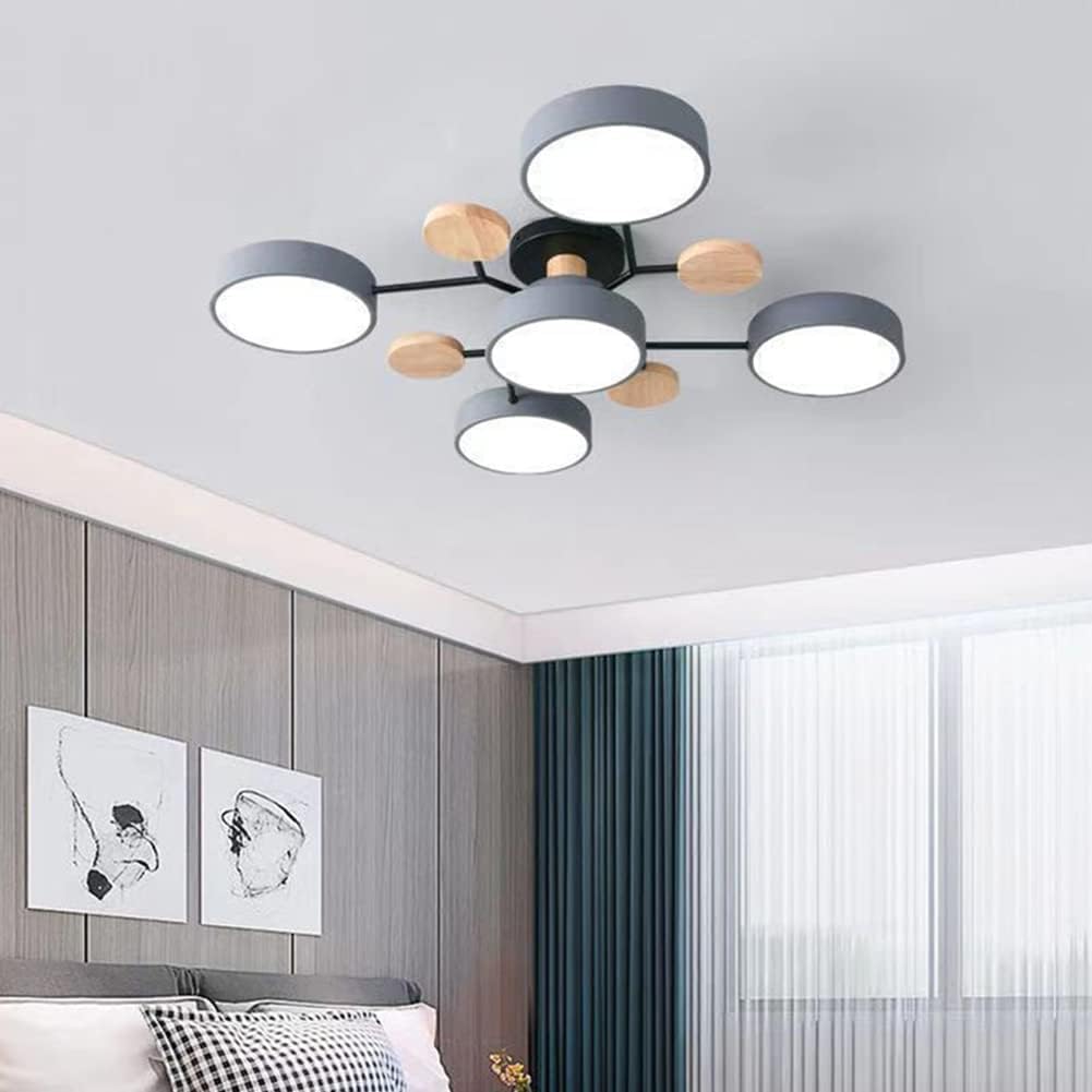 Lampe de plafond moderne à multiples lumières
