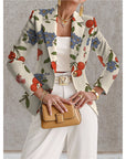 Blazer de mujer azul marino con lunares blancos – Estilo chic, elegante y desenfadado