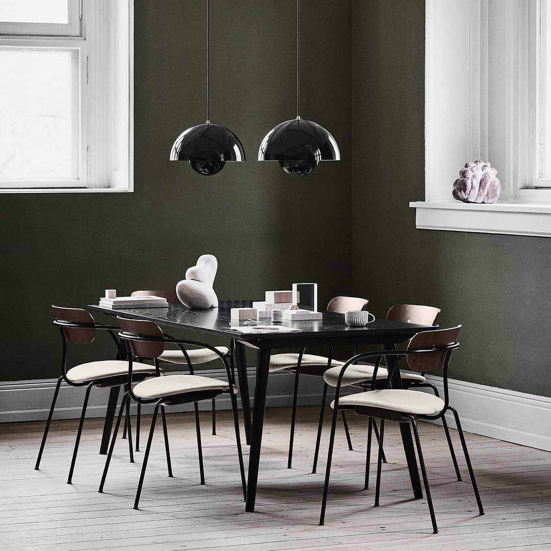 Taklampa i knoppform