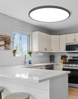 Wbudowana Lampa Sufitowa LED Okrągła Ultracienka