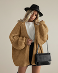 Cárdigan oversize de punto para mujer – Suave y relajado