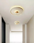Minimalist Round Coastal Style LED Ceiling Lamp