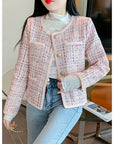 Chaqueta de mujer estilo tweed – Elegante y refinada