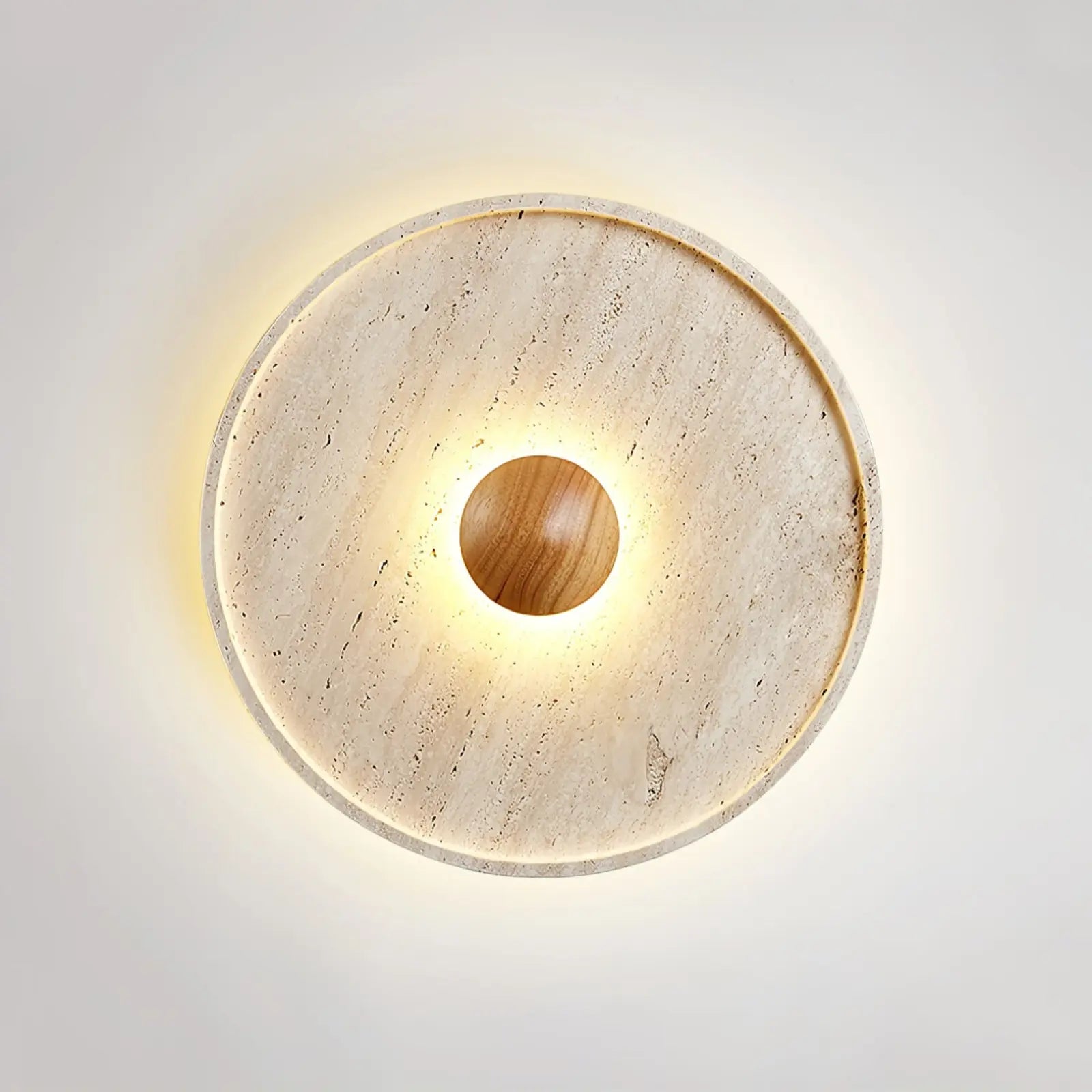 Minimalist Round Coastal Style LED Ceiling Lamp