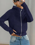 Sudadera corta con capucha para mujer – Casual y cómoda