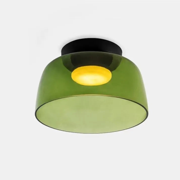 Lampa sufitowa w stylu retro nordyckim