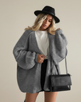 Cárdigan oversize de punto para mujer – Suave y relajado