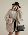 Cárdigan oversize de punto para mujer – Suave y relajado