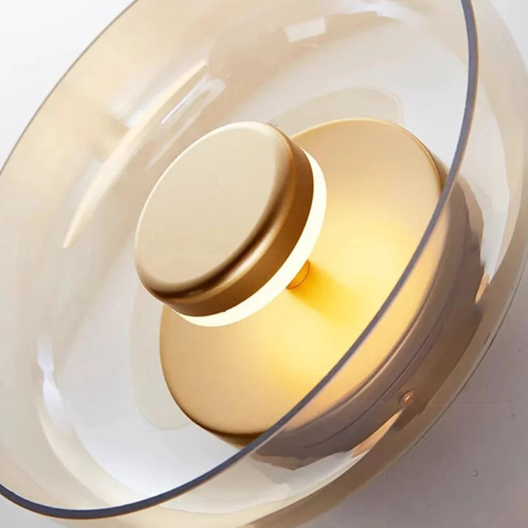 Nowoczesna i współczesna okrągła lampa sufitowa LED