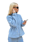 Chaleco para mujer con cordón – Casual y ligero