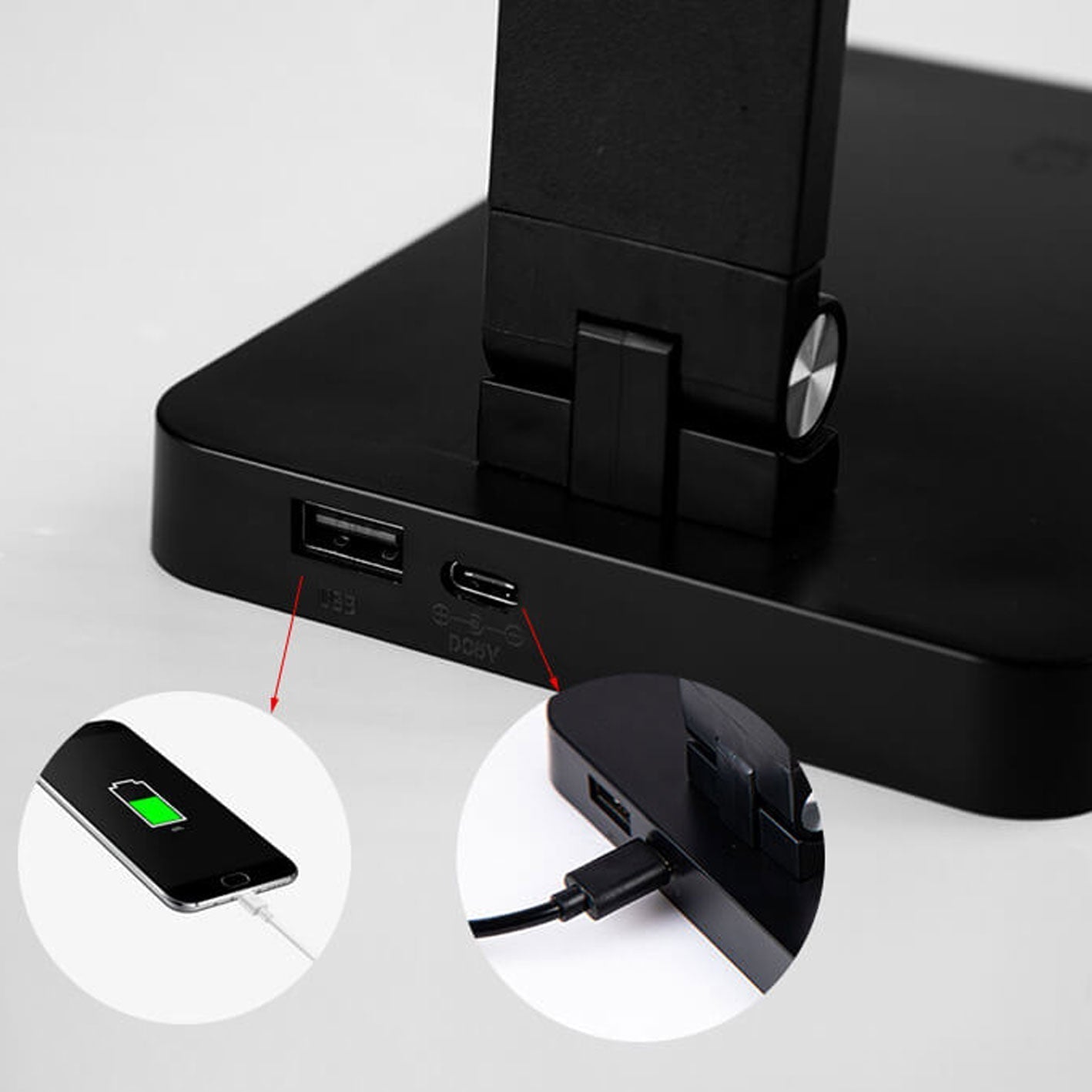 Składana lampka biurkowa czuła na dotyk