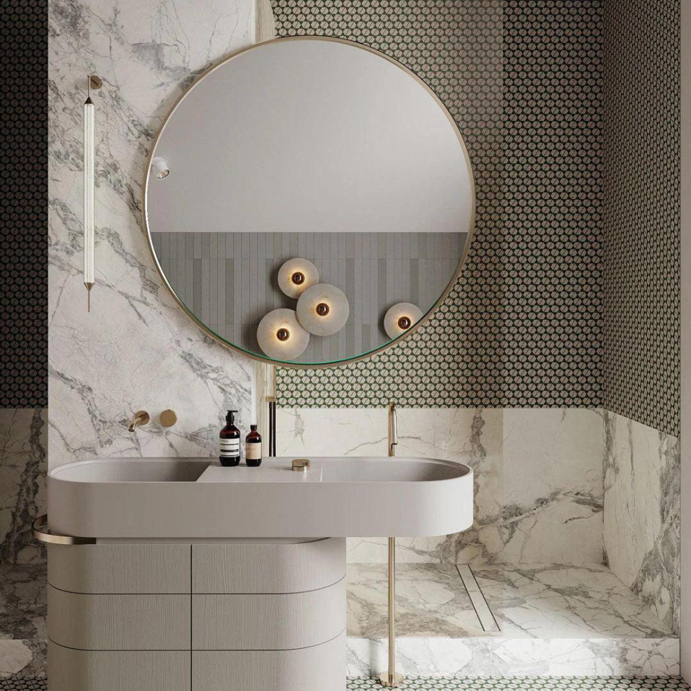 Kulaté klasické nástěnné svítidlo