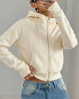 Sudadera corta con capucha para mujer – Casual y cómoda