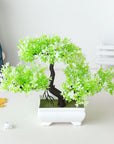 Sztuczny bonsai kompozycja kwiatowa