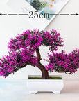 Sztuczny bonsai kompozycja kwiatowa