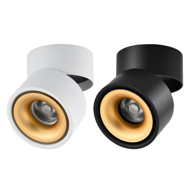 Flexibel vridbar arm med vridbar spotlight