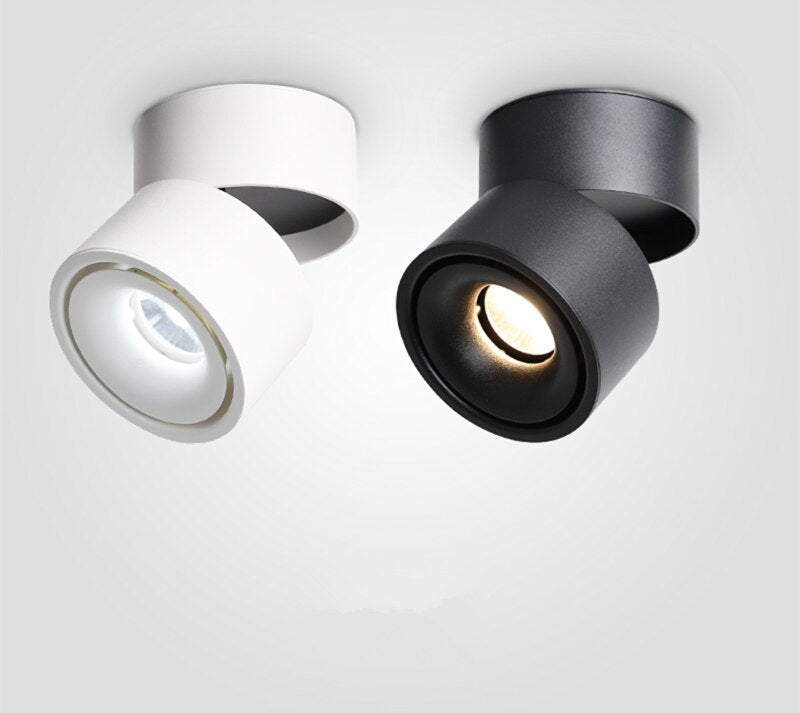 Flexibel vridbar arm med vridbar spotlight