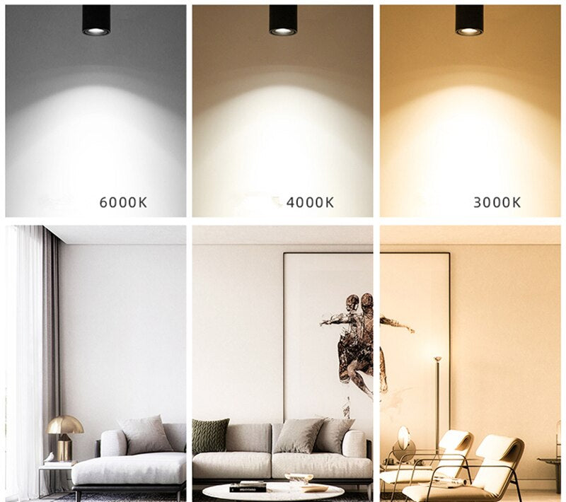 Flexibel vridbar arm med vridbar spotlight