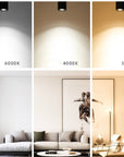 Flexibel vridbar arm med vridbar spotlight