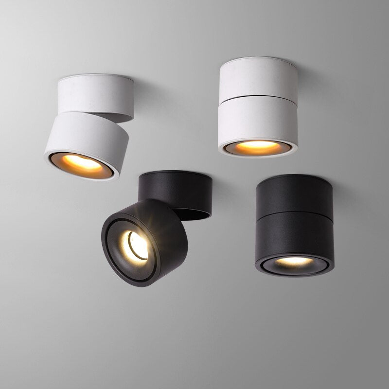 Flexibel vridbar arm med vridbar spotlight